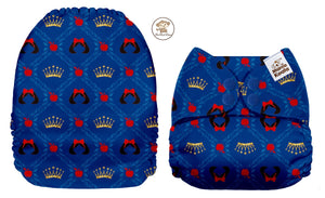 Pocket Diaper-(Princess with the Apples)-Dec 2020-(Mama Koala & PPC Custom Print)