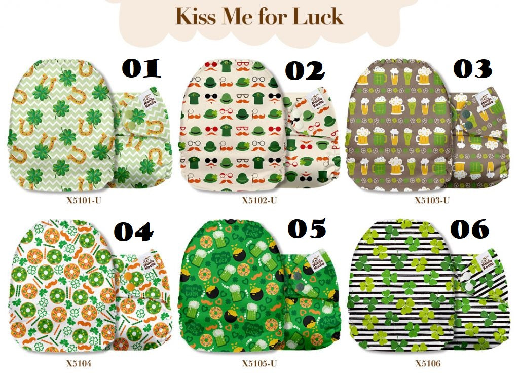 Kiss Me For Luck-Mama Koala Pocket Diaper 1.0