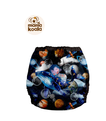 Mama Koala cloth diaper cover-dreams of space