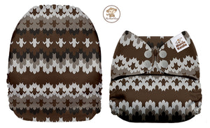 Pocket Diaper-(Bernie's Mittens pattern)-Feb 2021-(Mama Koala & PPC Custom Print)