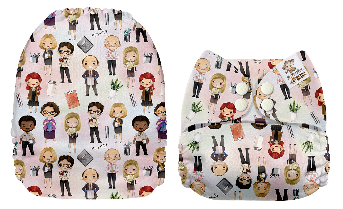 Pocket Diaper-(The Office)-April 2021-(Mama Koala & PPC Custom Print)