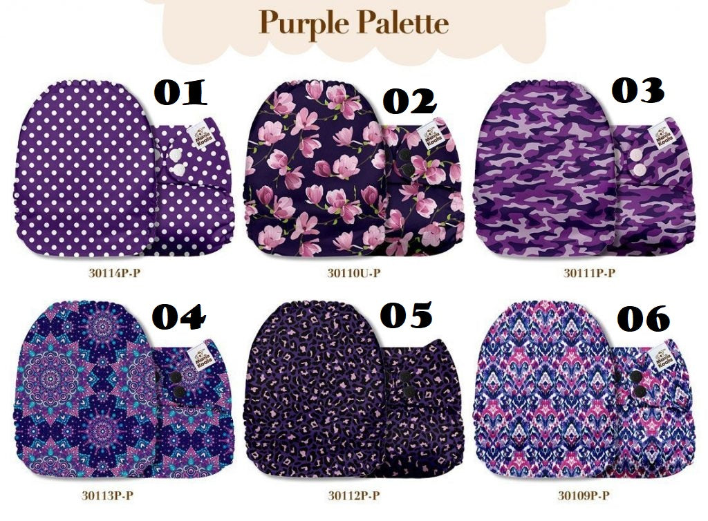 Purple Palette-Mama Koala Pocket Diaper 1.0