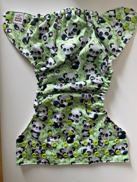 Pocket Diaper AWJ Lining-(Panda with Bamboo)-Mama Koala 2.0-PPC Custom Print