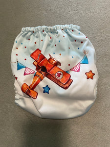 F159-Airplane-The Little Prince-Mama Koala Pocket Diaper 1.0