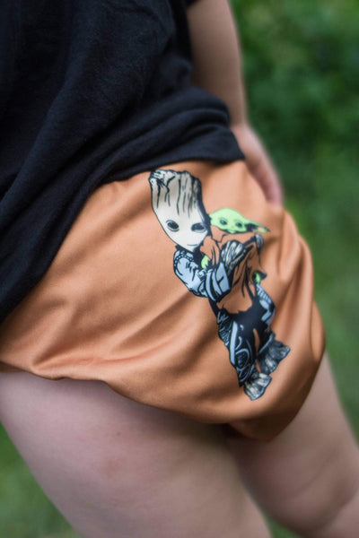 Pocket Diaper-(Cute Baby Grn and Yda)-Positional-April 2021-(Mama Koala & PPC Custom Print)
