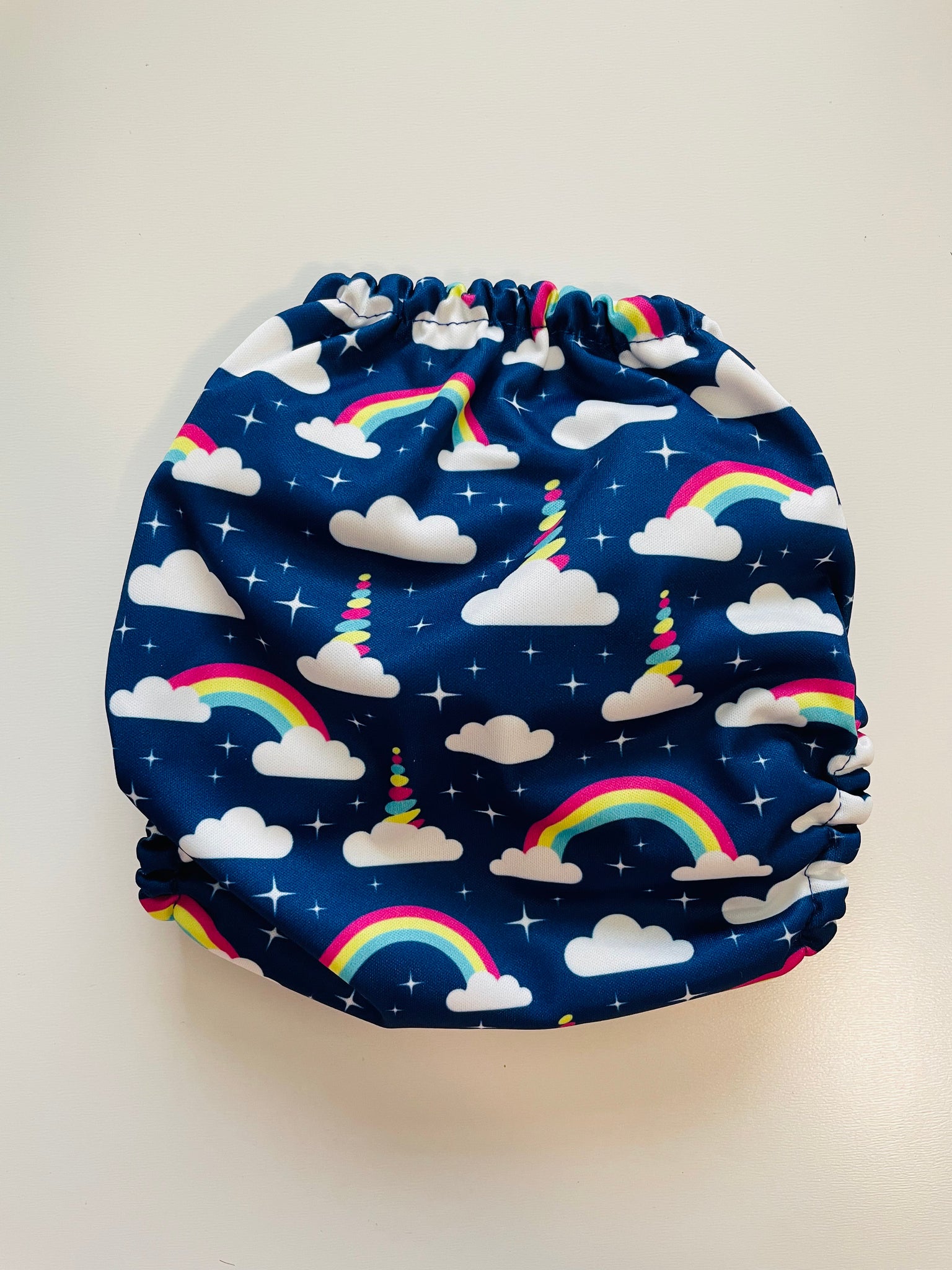 F116-Rainbow cloud-Mama Koala Pocket Diaper 1.0
