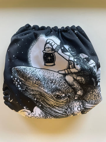 Mama Koala 2.0 with Bamboo Lining-Astronaut on the whale in the sky