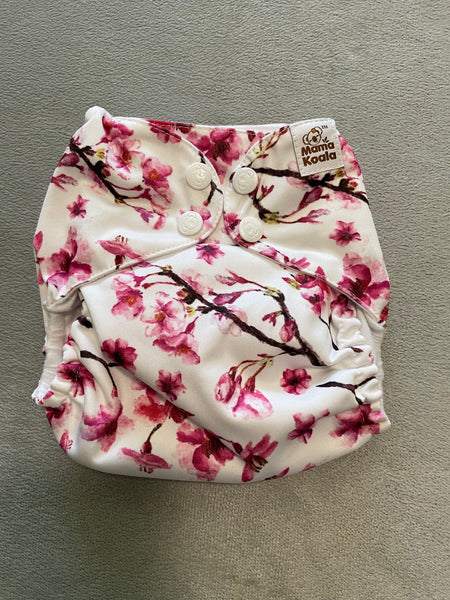 F171-Cherry Blossoms-Mama Koala Pocket Diaper 1.0