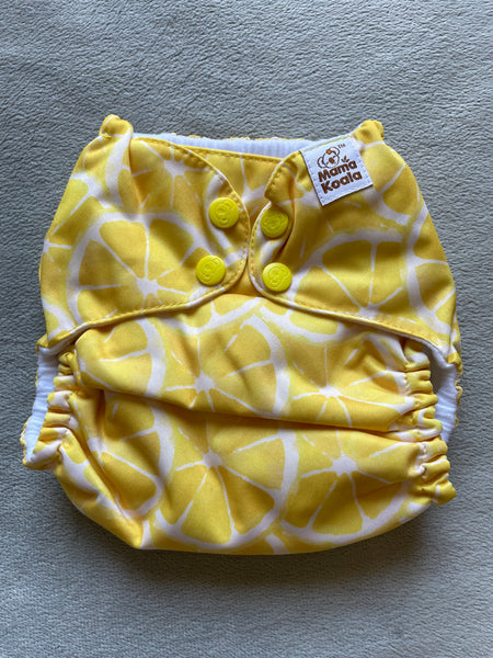 F184-Lemon Slices-Mama Koala Pocket Diaper 1.0